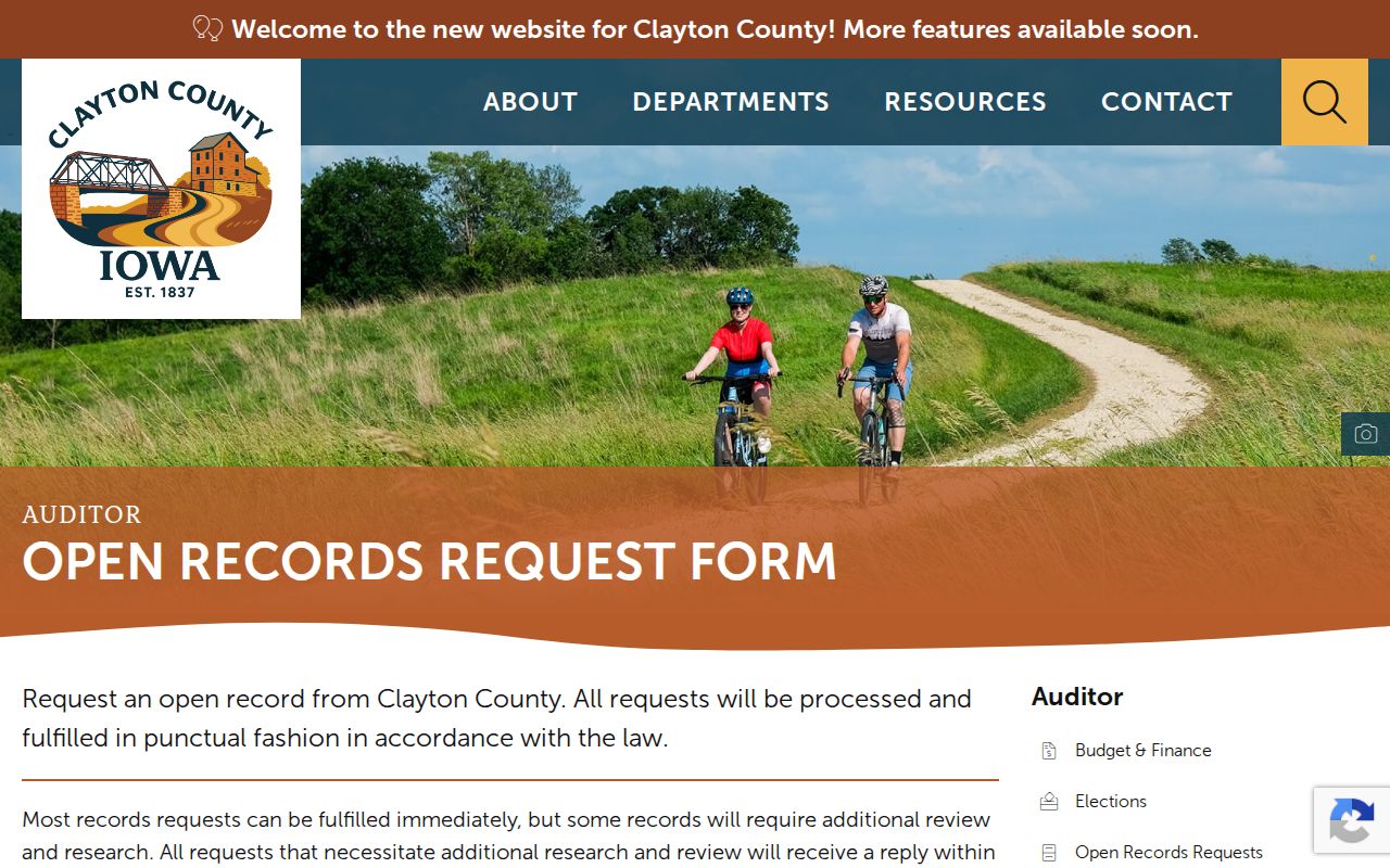 Clayton County arrest warrant records request