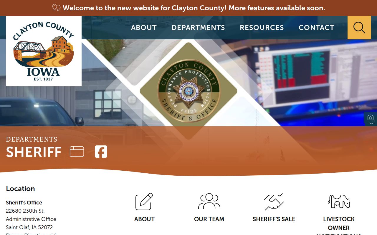 Clayton County most wanted and warrant confirmation through the official sheriff contact